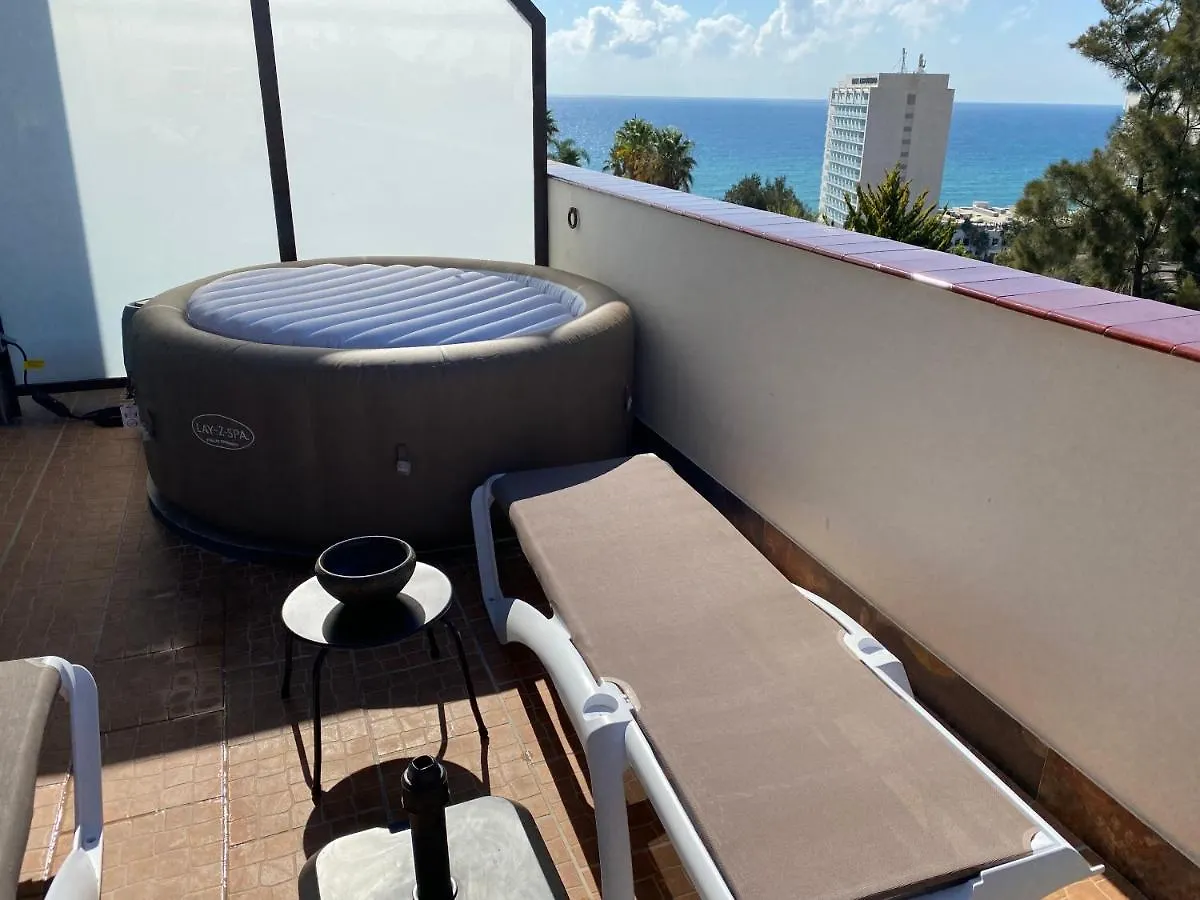 베날마데나코스타 Duplex De Lujo En La Playa , Jacuzzy, Piscina, Chimenea Y Padel 아파트